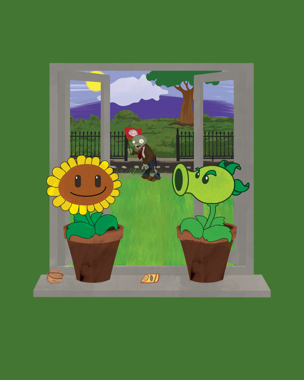 #4 Plants vs Zombies